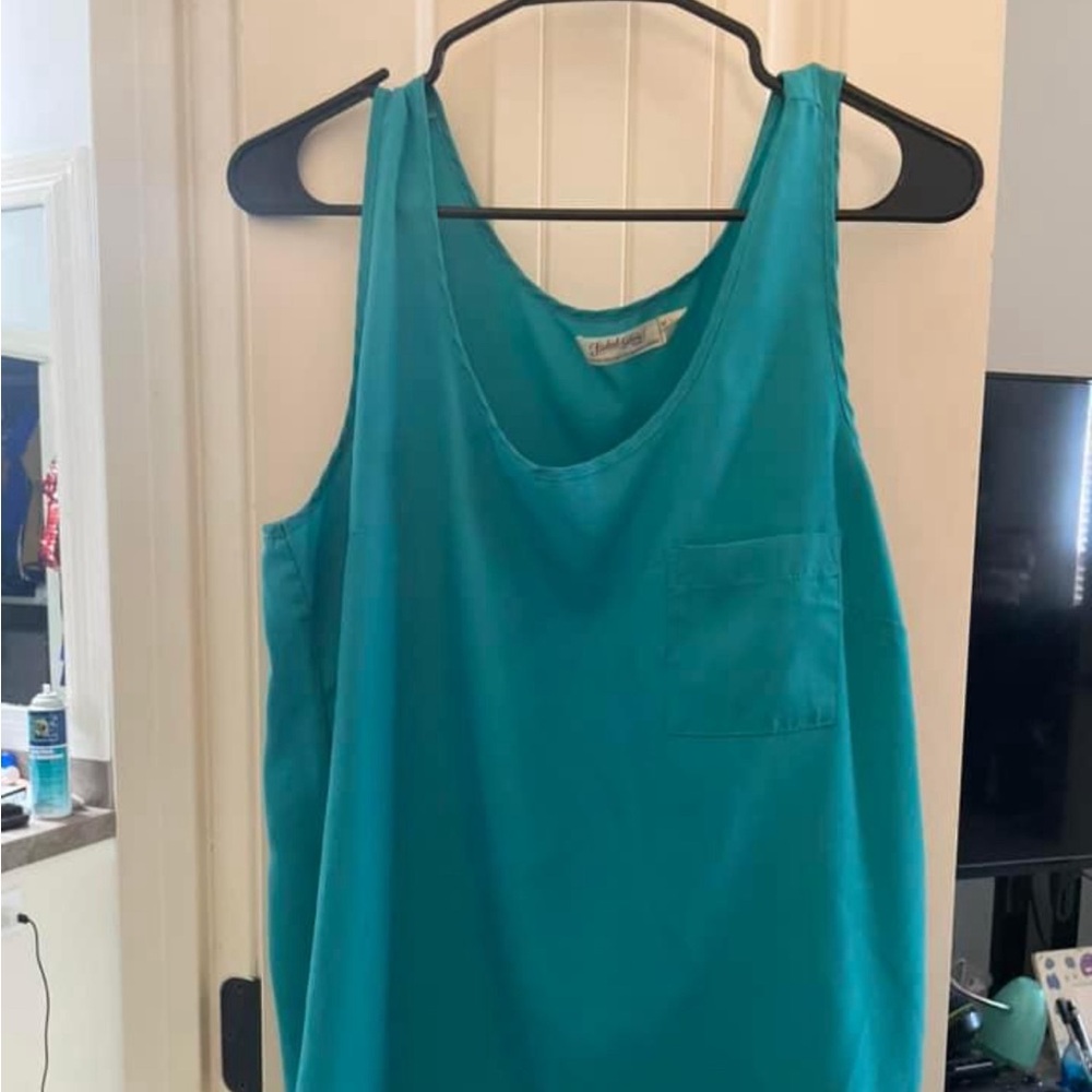 Turquoise Blouse